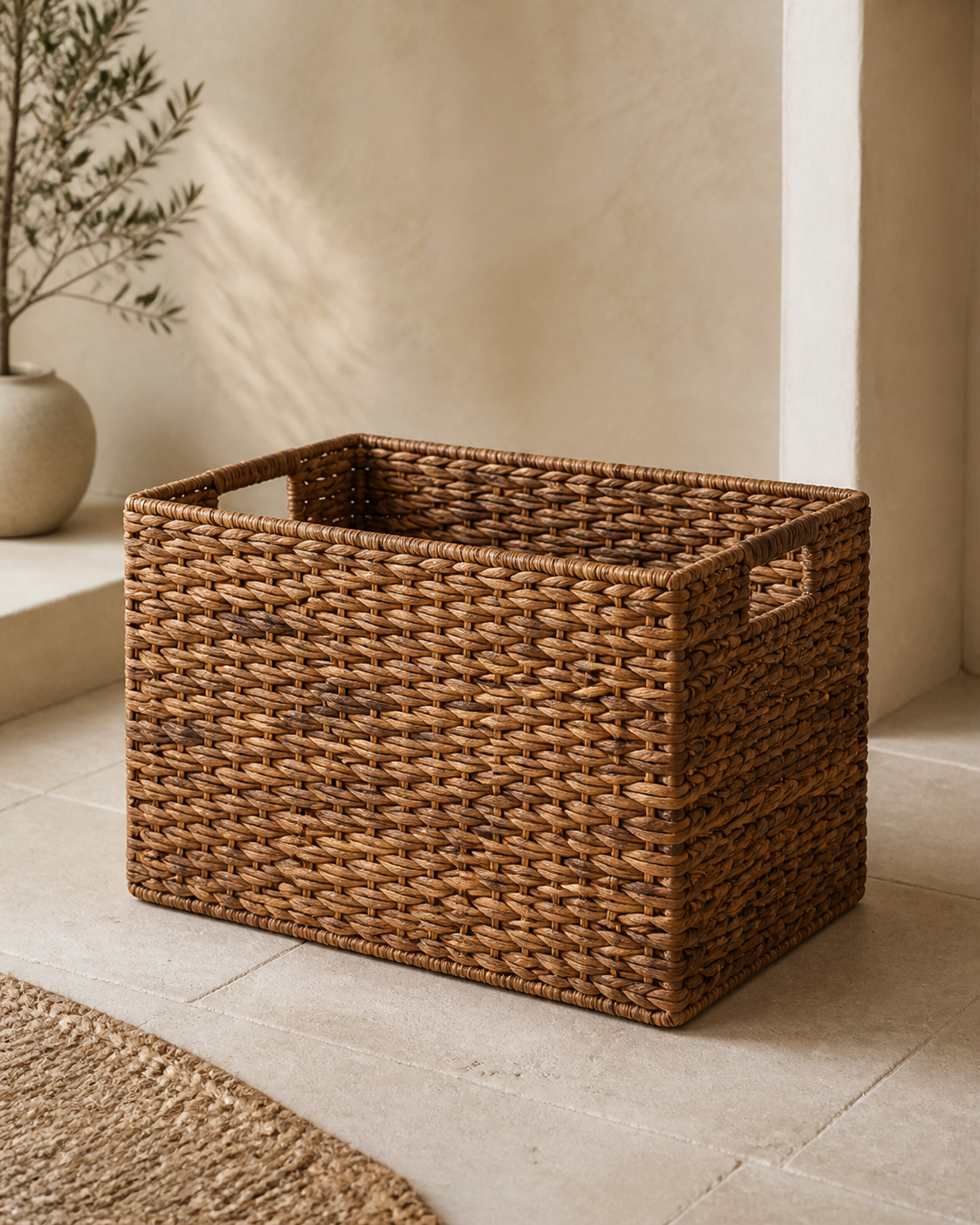 Mekong water hyacinth basket collection