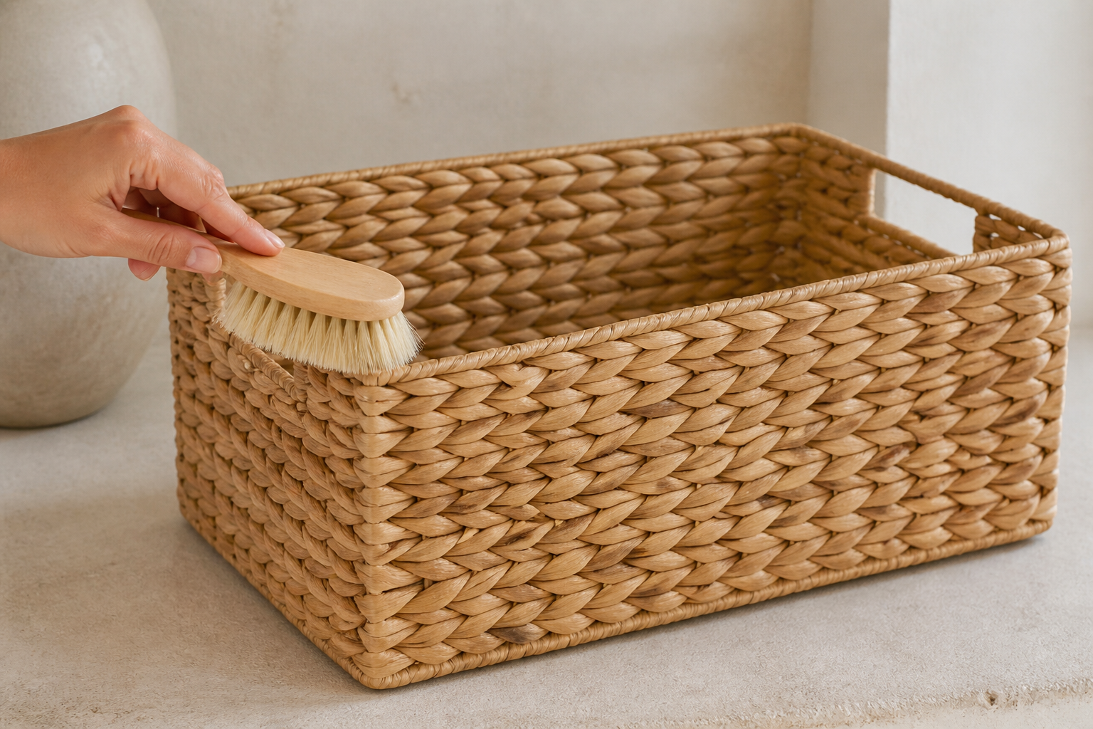 Simple care for natural fibers
